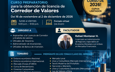 Curso Preparatorio para la obtención de Licencia de Corredor de Valores