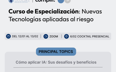Curso de Especialización en Nuevas Tecnologías aplicadas al Riesgo