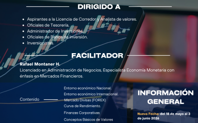 Curso Preparatorio para la obtención de Licencia de Corredor de Valores
